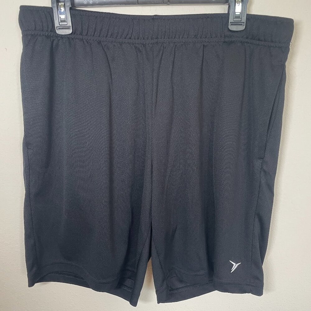 Old Navy Active Running Workout Shorts Black Lightweight Mens Size Large Go Dry